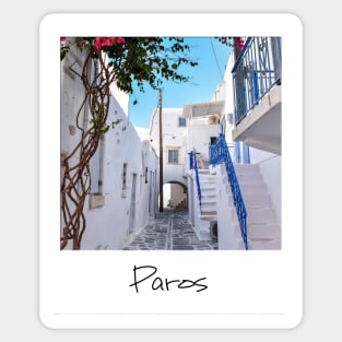 Paros Sticker